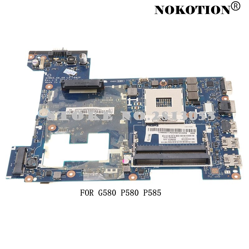 Lenovo G580 N580   HM76 GMA HD DDR3  NOK..